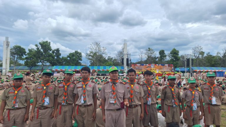โรงเรียนทัพรั้งพิทยาคม นำลูกเสือ–เนตรนารีสามัญรุ่นใหญ่ เข้าร่วมการชุมนุมลูกเสือท้องถิ่นแห่งชาติ ครั้งที่ 7